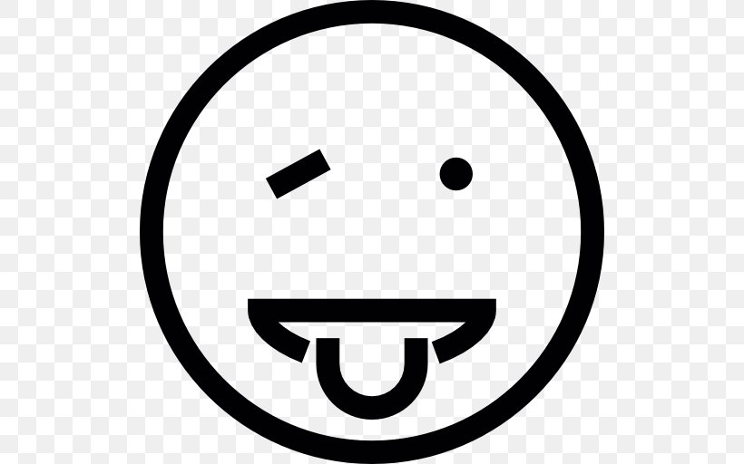 Smiley Emoticon Clip Art, PNG, 512x512px, Smiley, Area, Black And White, Emoticon, Eye Download Free