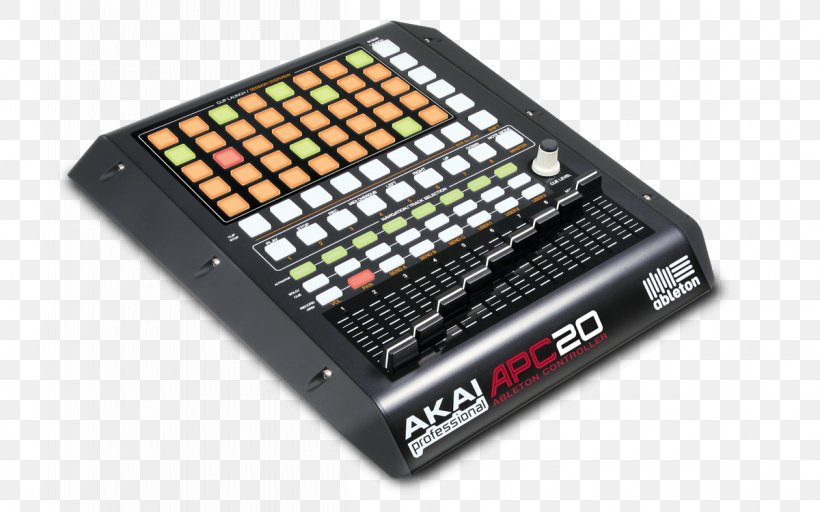 Akai Professional APC20 Ableton Live MIDI Controllers, PNG, 1200x750px, Ableton Live, Ableton, Akai, Akai Professional, Akai Professional Apc40 Mkii Download Free