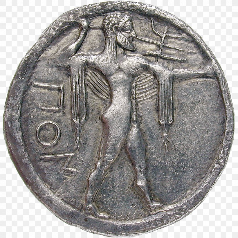 Coin Sybaris Roman Republic Ancient History Ancient Greece, PNG, 1200x1200px, Coin, Ancient Greece, Ancient History, Archaic Greece, Artifact Download Free