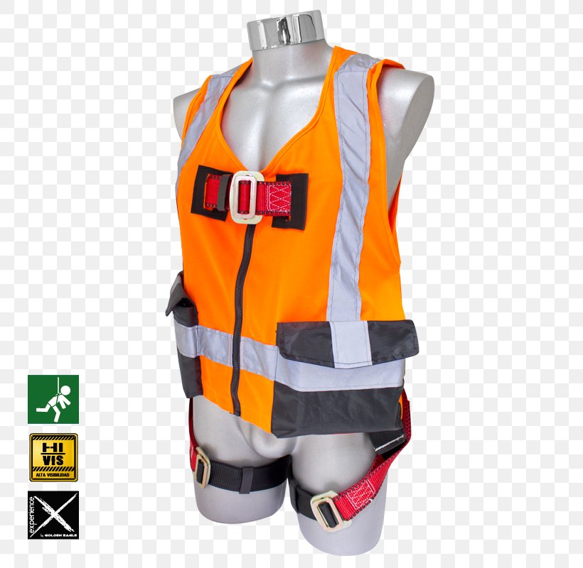 Gilets Protective Gear In Sports Sportswear, PNG, 800x800px, Gilets, Orange, Outerwear, Personal Protective Equipment, Protective Gear In Sports Download Free