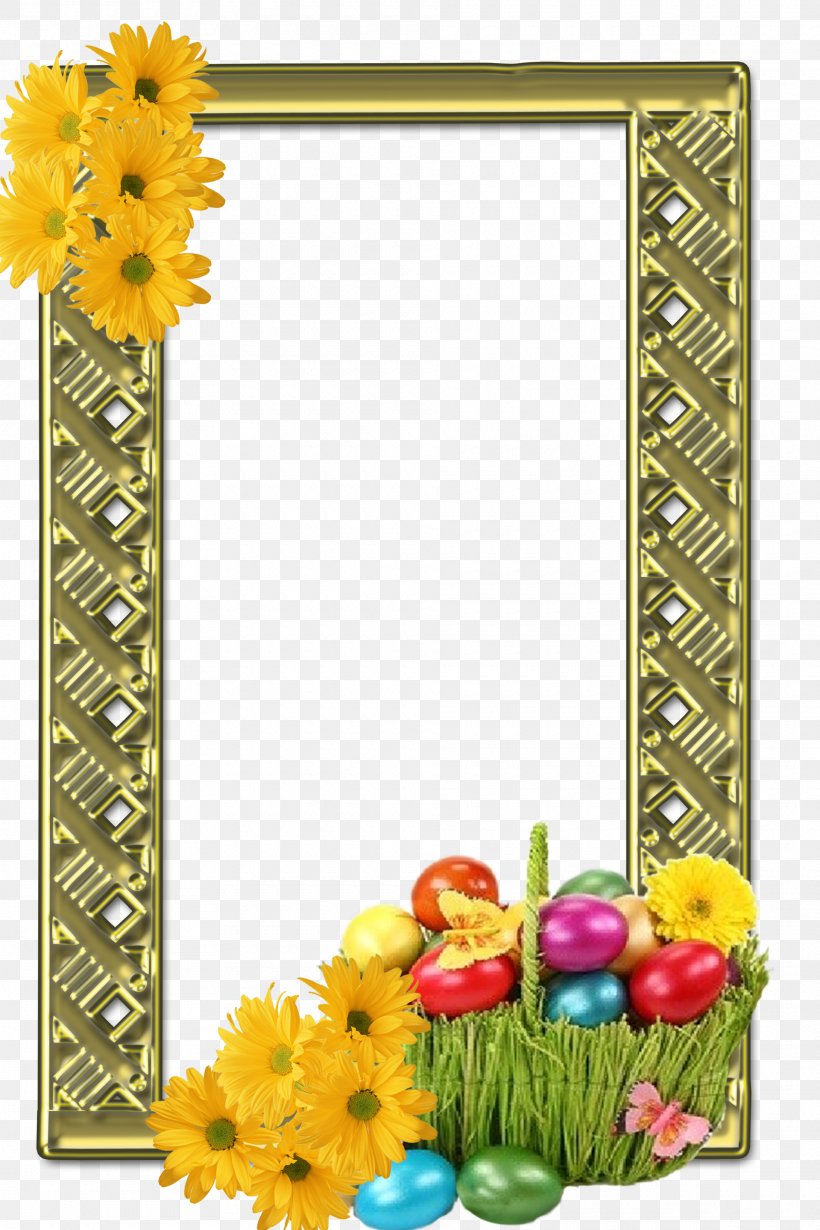 Picture Frames Easter Holiday, PNG, 1920x2880px, Picture Frames, Cut Flowers, Decor, Easter, Easter Egg Download Free