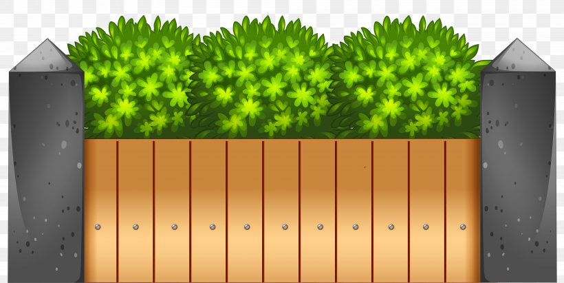 Picket Fence Garden Clip Art, PNG, 4000x2005px, Fence, Backyard, Door, Facade, Garden Download Free