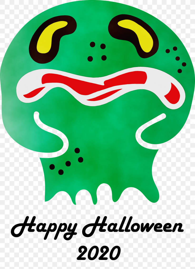 Smiley Green Area Meter, PNG, 2177x3000px, 2020 Happy Halloween, Area, Green, Meter, Paint Download Free