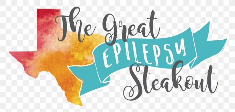 The Great Epilepsy Steakout In Amarillo Starlight Ranch Event Center Illustration Logo, PNG, 1382x659px, Logo, Art, Banner, Brand, Calligraphy Download Free