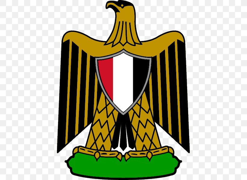 Kingdom Of Egypt United Arab Republic Coat Of Arms Of Egypt, PNG, 441x599px, Egypt, Arab Socialist Union, Artwork, Beak, Coat Of Arms Download Free