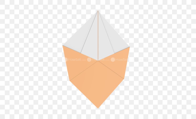 Triangle Line, PNG, 500x500px, Triangle, Minute, Orange, Origami, Peach Download Free