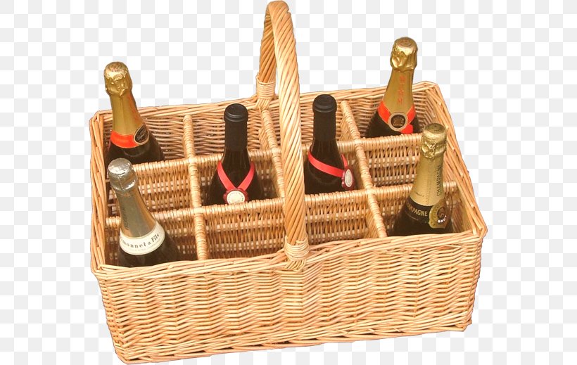Wine Picnic Baskets Wicker Hamper, PNG, 567x519px, Wine, Basket, Bottle, Cutlery, Drink Download Free