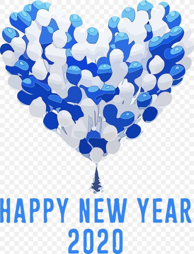 Balloon Party Supply, PNG, 2289x3000px, 2020, Happy New Year 2020, Balloon, New Years 2020, Paint Download Free