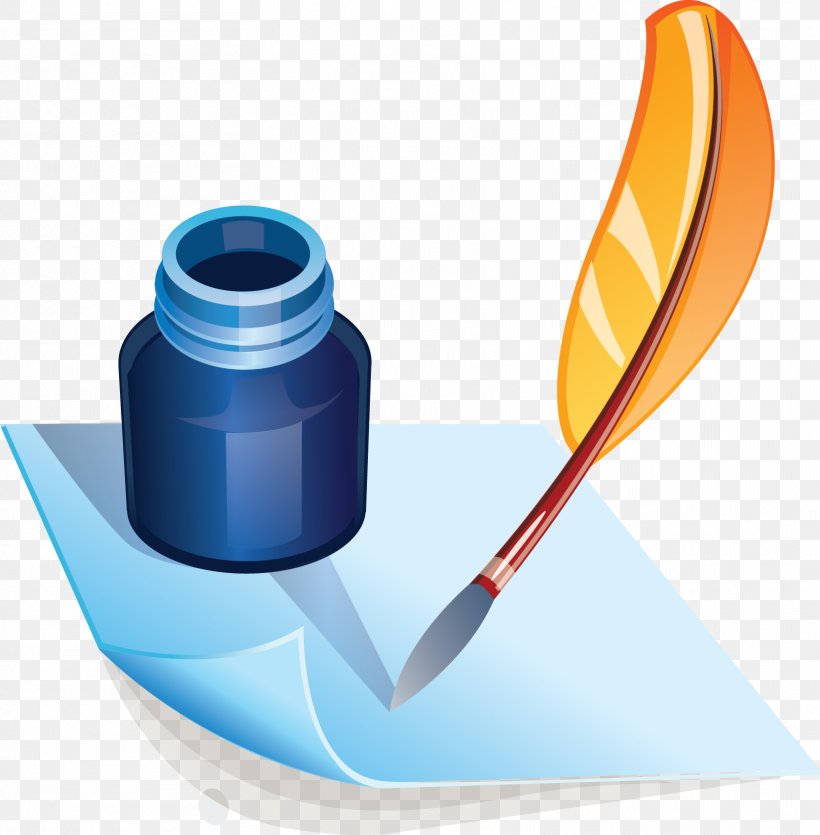 Quill Inkwell Feather, PNG, 1667x1699px, Quill, Android, Bottle, Editing, Feather Download Free