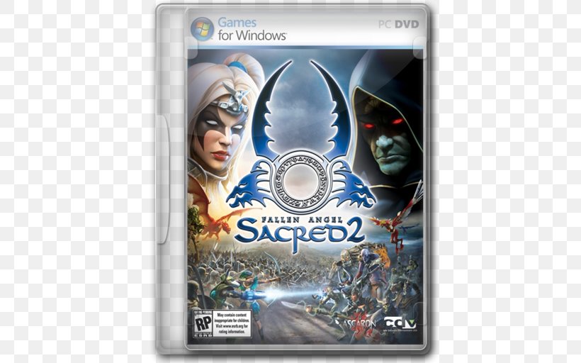 Sacred 2: Fallen Angel Sacred 3 Xbox 360 Video Game, PNG, 512x512px, Sacred 2 Fallen Angel, Action Roleplaying Game, Ascaron, Cdv Software, Cooperative Gameplay Download Free