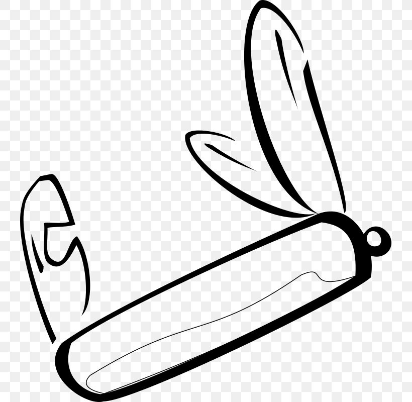 Swiss Army Knife Pocketknife Clip Art, PNG, 739x800px, Knife, Area, Artwork, Black And White, Boot Knife Download Free