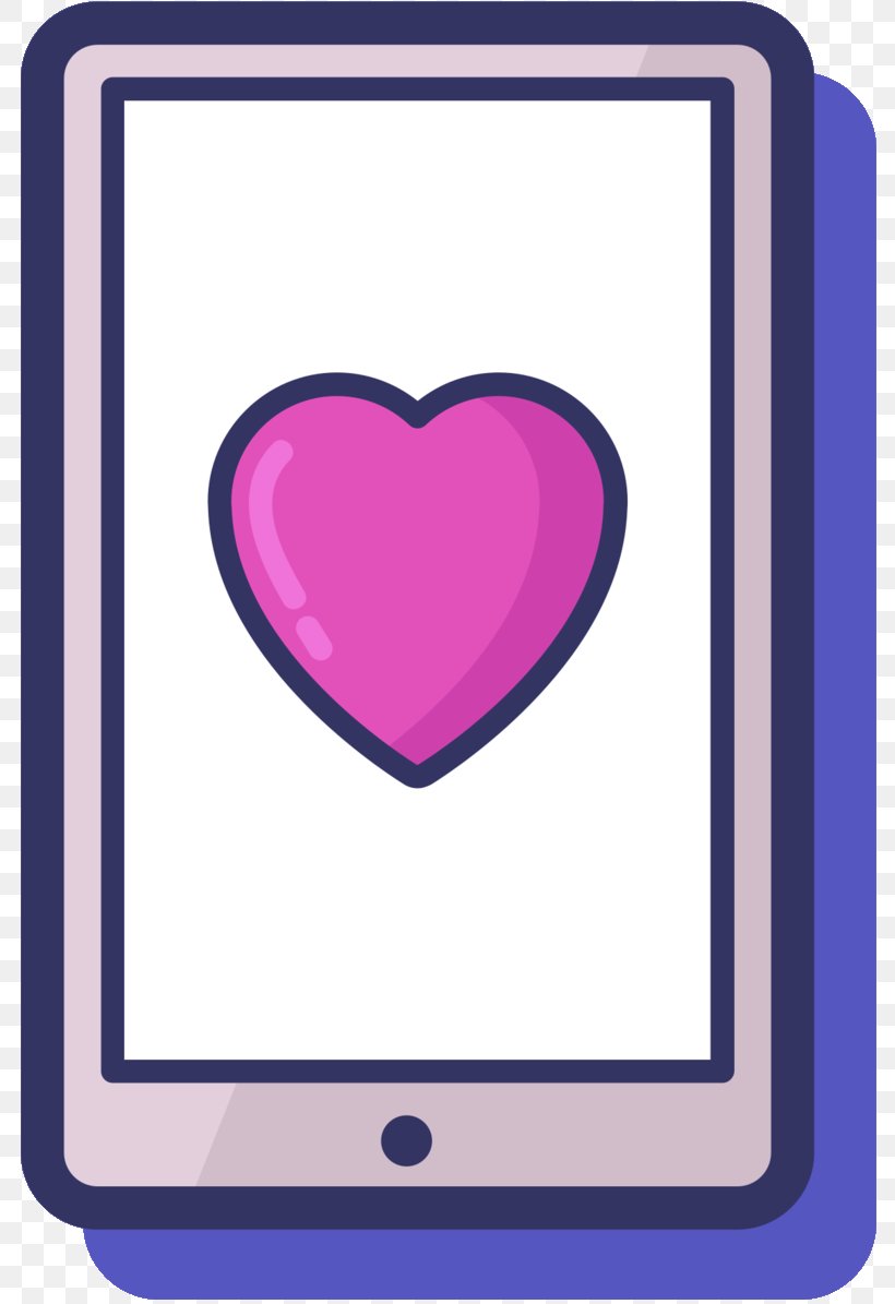 Clip Art Heart Purple Line Technology, PNG, 799x1195px, Heart, Electric Blue, Electronic Device, M095, Magenta Download Free