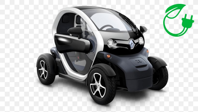 Electric Vehicle Scooter Renault Twizy Car, PNG, 1024x580px, Electric Vehicle, Automotive Design, Automotive Exterior, Automotive Tire, Automotive Wheel System Download Free