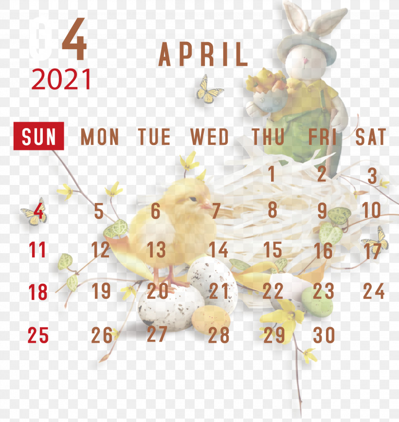 April 2021 Printable Calendar April 2021 Calendar 2021 Calendar, PNG, 2835x3000px, 2021 Calendar, April 2021 Printable Calendar, Biology, Meter, Science Download Free