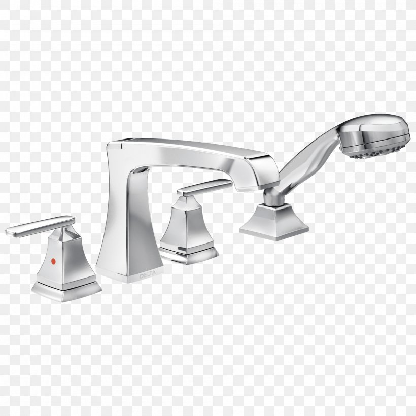 Baths Faucet Handles & Controls Delta Faucet Company Shower Ashlyn Roman Tub Trim Delta T4764, PNG, 2000x2000px, Baths, Bathroom, Bathtub Accessory, Chrome Plating, Delta Faucet Company Download Free