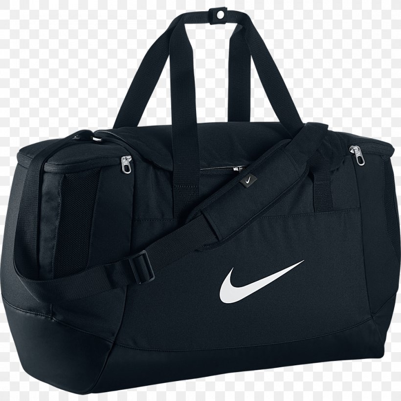 Duffel Bags Nike Club Team Swoosh, PNG, 1000x1000px, Duffel, Backpack, Bag, Baggage, Black Download Free