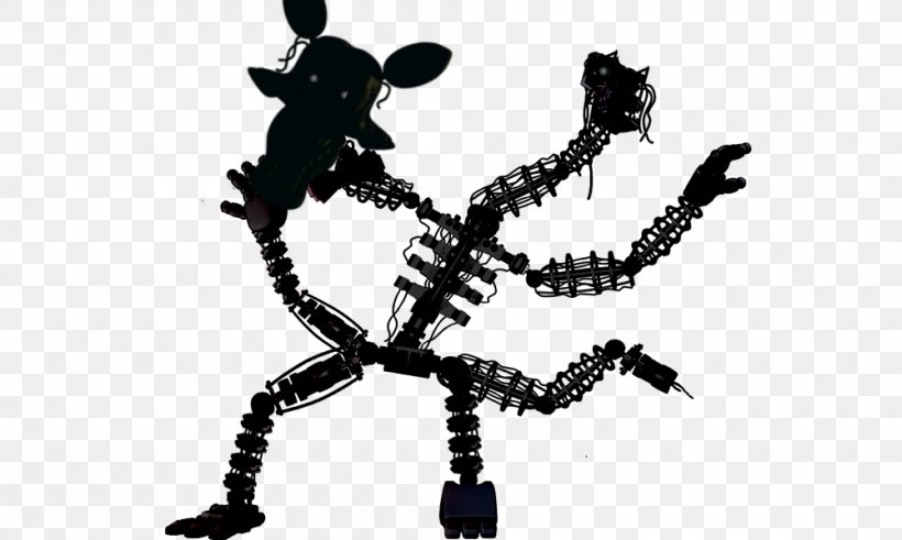 Five Nights At Freddy's 2 Five Nights At Freddy's 3 Mangle The Joy Of Creation: Reborn Bendy And The Ink Machine, PNG, 1000x600px, Five Nights At Freddy S 2, Animatronics, Bendy And The Ink Machine, Black And White, Fan Download Free