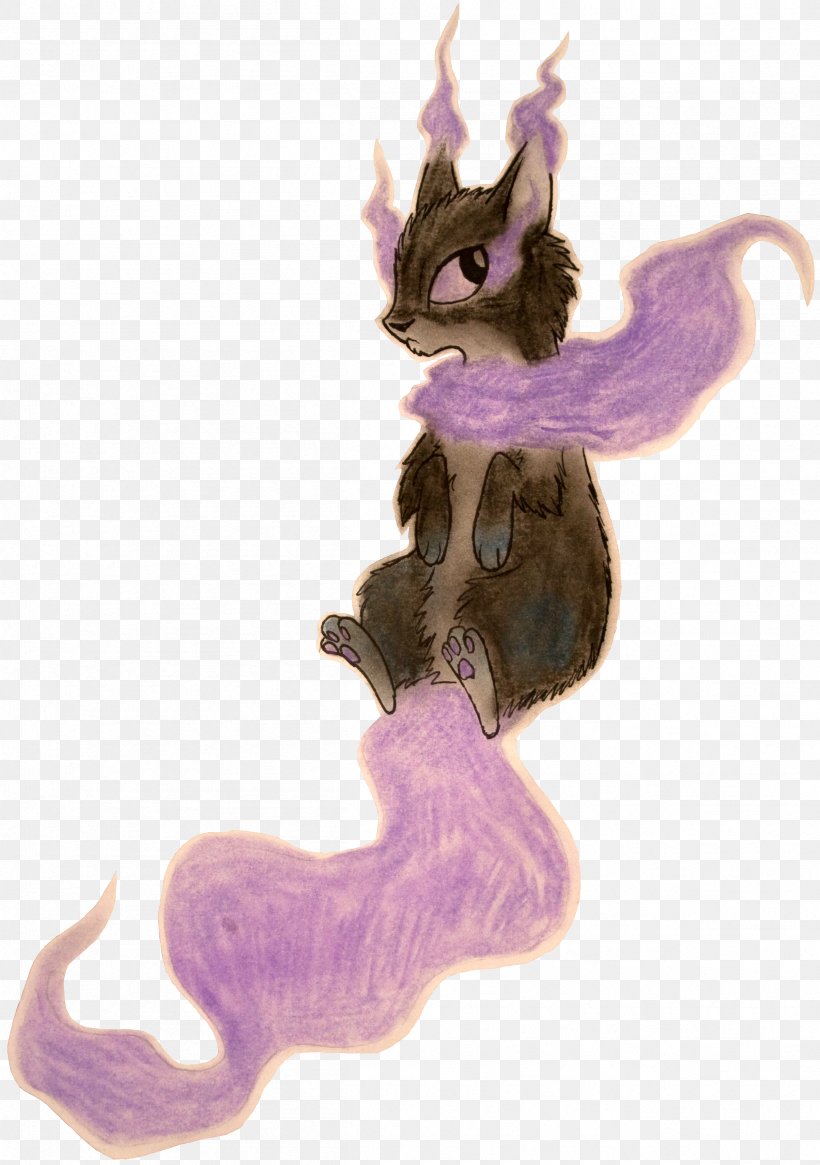 Cat Purple Figurine Legendary Creature, PNG, 2407x3420px, Cat, Fictional Character, Figurine, Legendary Creature, Mythical Creature Download Free