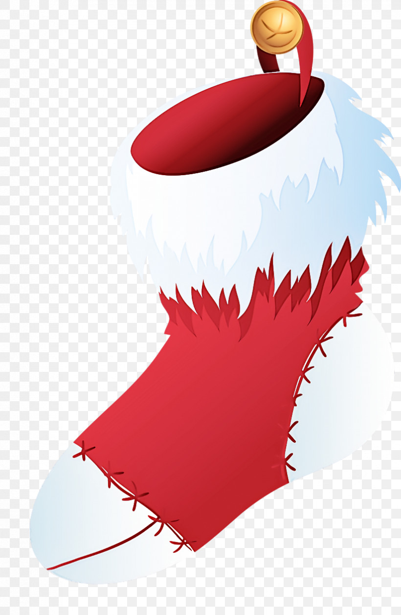 Christmas Stocking Christmas Socks, PNG, 824x1264px, Christmas Stocking, Christmas Socks, Costume Accessory, Costume Hat, Red Download Free