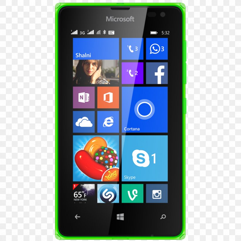 Microsoft Lumia 532 Microsoft Lumia 435 Microsoft Lumia 950 Microsoft Lumia 640 Microsoft Lumia 535, PNG, 1000x1000px, Microsoft Lumia 532, Cellular Network, Communication Device, Electronic Device, Feature Phone Download Free