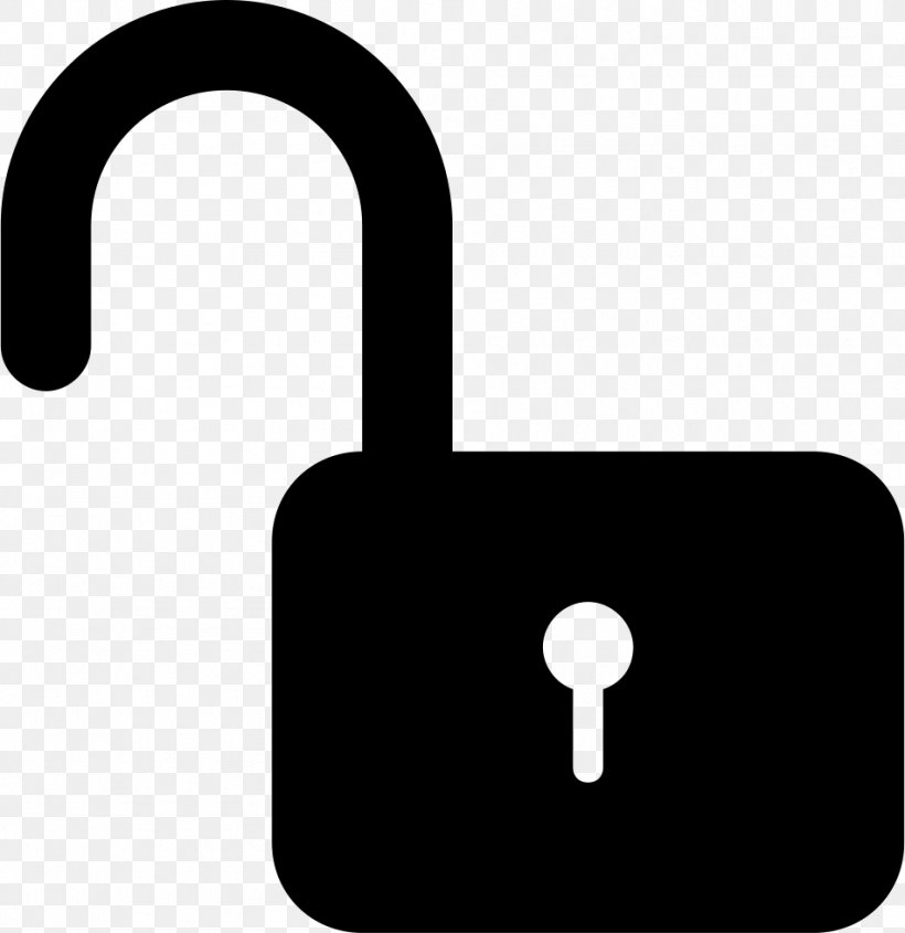 Padlock Symbol Clip Art, PNG, 950x980px, Padlock, Black And White, Door, Keyhole, Lock Download Free