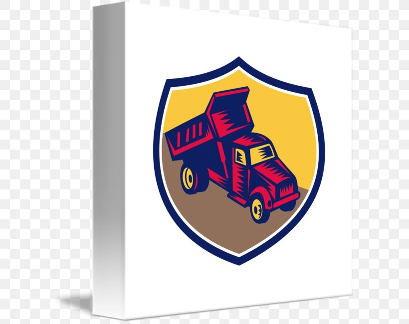 Dump Truck Truck Driver Roll-off Driving, PNG, 606x650px, Dump Truck, Area, Brand, Cartoon, Driving Download Free