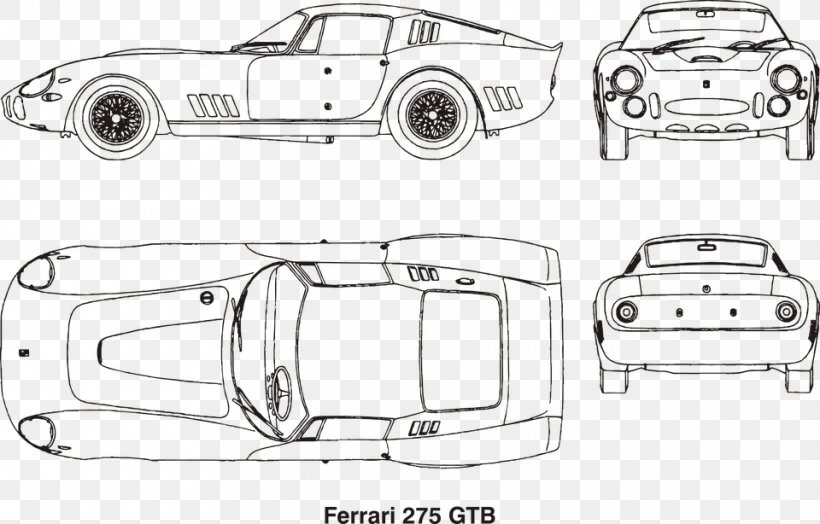 Ferrari 275 Car LaFerrari Drawing, PNG, 960x614px, 2018 Ferrari 488 Gtb, Ferrari 275, Artwork, Auto Part, Automotive Design Download Free