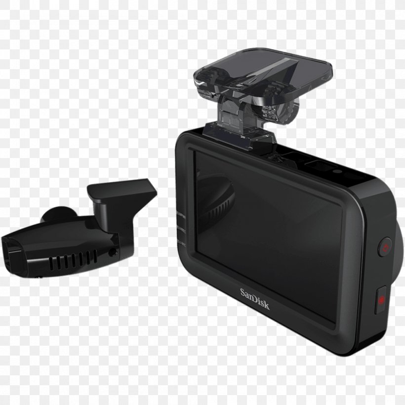 Dashcam Video Cameras SanDisk, PNG, 1000x1000px, Dashcam, Camera, Camera Accessory, Camera Lens, Computer Hardware Download Free