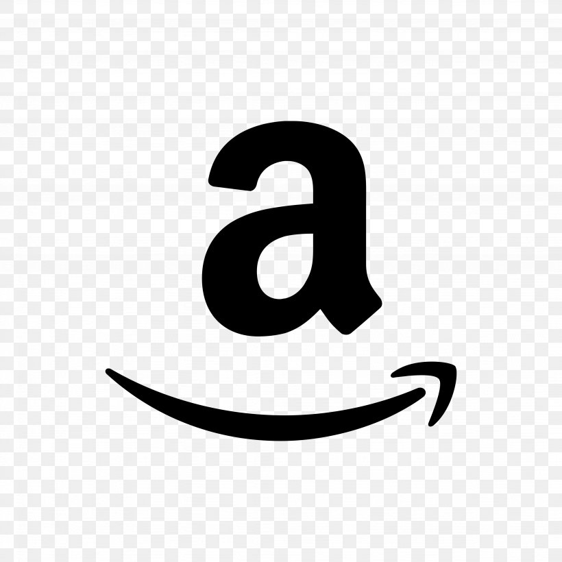 Amazon.com Clip Art, PNG, 4096x4096px, Amazoncom, Black And White, Brand, Logo, Retail Download Free