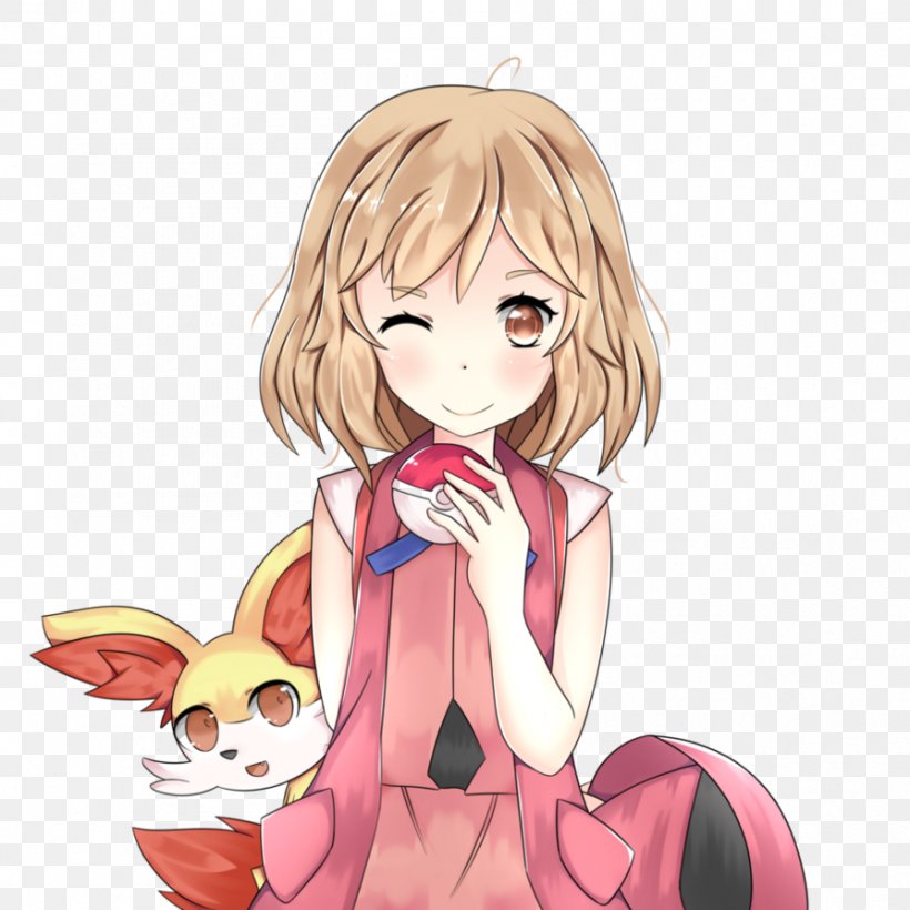 Pokémon X And Y Serena Ash Ketchum Pokémon Ultra Sun And Ultra Moon, PNG, 894x894px, Watercolor, Cartoon, Flower, Frame, Heart Download Free