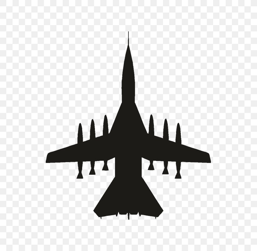 Airplane Aircraft Decal Silhouette, PNG, 800x800px, Airplane, Aircraft, Aviation, Black And White, Decal Download Free