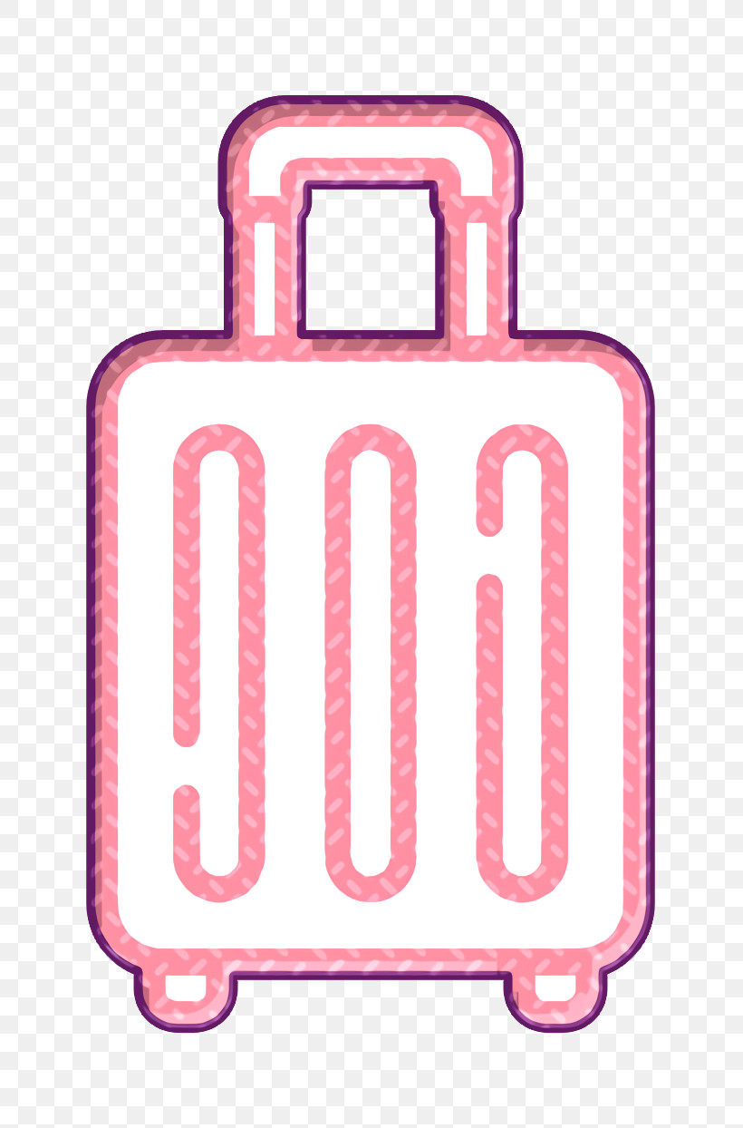 Luggage Icon Travel Icon Suitcase Icon, PNG, 754x1244px, Luggage Icon, Meter, Pink M, Suitcase Icon, Travel Icon Download Free