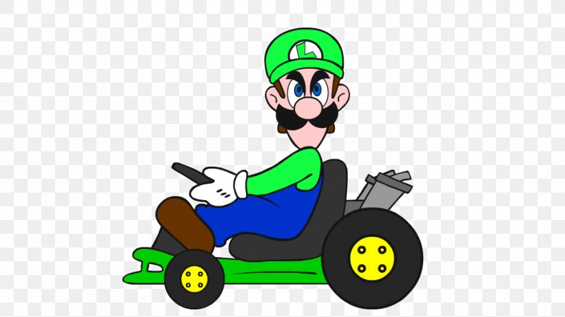 Luigi Mario Kart 8 Mario Bros. Drawing Super Mario, PNG, 960x540px, Luigi, Cartoon, Death, Drawing, Fan Art Download Free