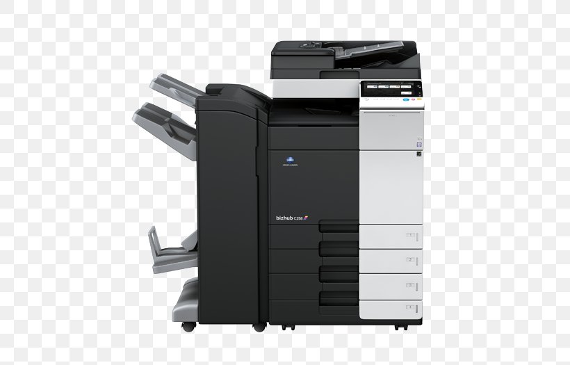 Multi-function Printer Konica Minolta Photocopier Printing, PNG, 525x525px, Multifunction Printer, Color, Duplicating Machines, Electronic Device, Fax Download Free