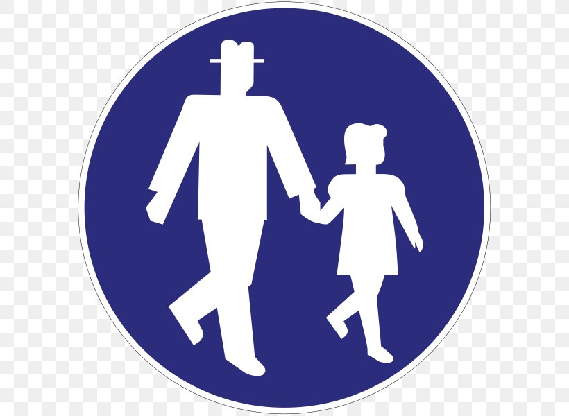 Pedestrian Traffic Sign Footpath Sidewalk Symbol, PNG, 600x600px, Pedestrian, Footpath, Human Behavior, Joint, Logo Download Free