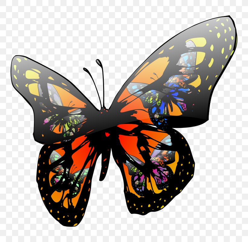 Butterfly Effect Clip Art, PNG, 800x800px, Butterfly, Arthropod, Brush Footed Butterfly, Butterflies And Moths, Butterfly Effect Download Free