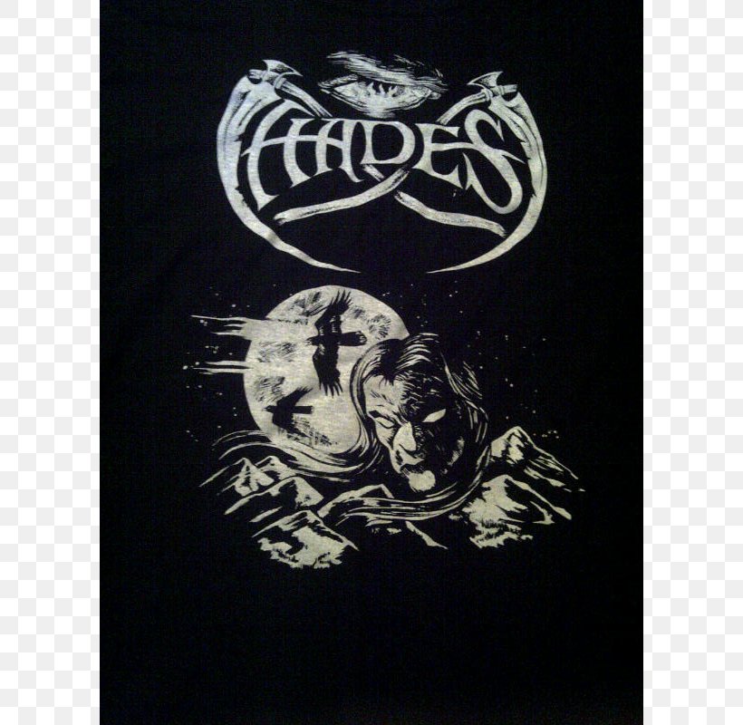 Hades T-shirt Compact Disc Album Skull, PNG, 800x800px, Hades, Album, Brand, Compact Disc, Emblem Download Free