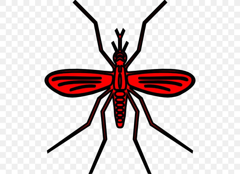 Red Mosquito Clip Art, PNG, 516x595px, Red, Artwork, Brown, Color, Com Download Free