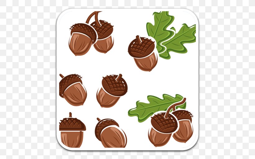 Acorn Oak, PNG, 512x512px, Acorn, Chocolate, Depositphotos, Dessert, Flavor Download Free