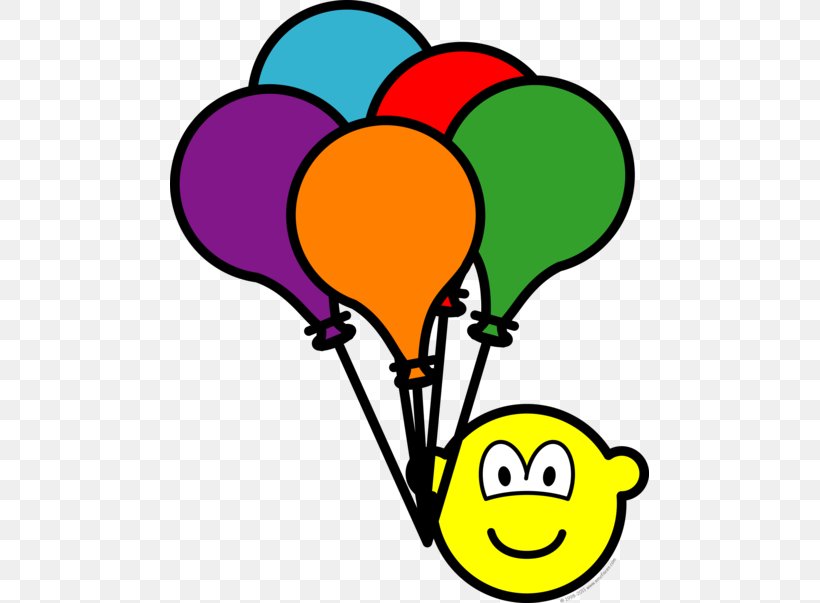 Balloon Emoticon Smiley Clip Art, PNG, 479x603px, Balloon, Area, Artwork, Beak, Birthday Download Free