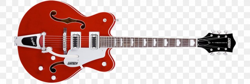 Gretsch White Falcon Semi-acoustic Guitar Bigsby Vibrato Tailpiece Electric Guitar, PNG, 1890x640px, Gretsch White Falcon, Acoustic Electric Guitar, Acoustic Guitar, Archtop Guitar, Bigsby Vibrato Tailpiece Download Free