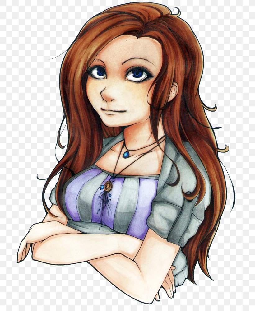 Hair Coloring Eye Red Hair Long Hair, PNG, 727x1000px, Watercolor, Cartoon, Flower, Frame, Heart Download Free