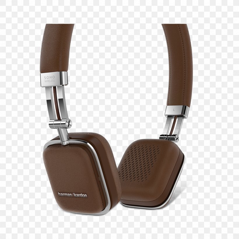 Headphones Wireless Harman Kardon Soho Headset, PNG, 1605x1605px, Headphones, Audio, Audio Equipment, Bluetooth, Brown Download Free