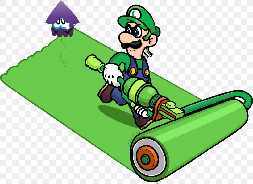 Splatoon Waluigi Dr. Mario Clip Art, PNG, 2546x1854px, Splatoon, Area, Artwork, Dr Mario, Fan Art Download Free