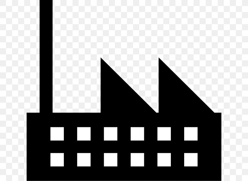 Factory Industry Clip Art, PNG, 644x600px, Factory, Area, Black, Black And White, Brand Download Free