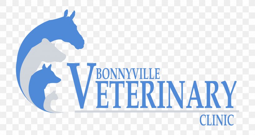 Logo Horse Veterinarian Clinique Vétérinaire Bonnyville Veterinary Clinic, PNG, 3000x1594px, Logo, Alberta, Area, Blue, Brand Download Free