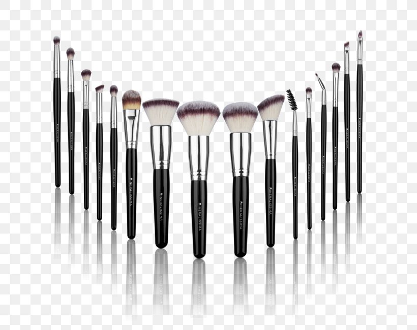 Make-Up Brushes Cosmetics Foundation Face Powder, PNG, 650x650px, Makeup Brushes, Brush, Cosmetics, Eye Liner, Eye Shadow Download Free