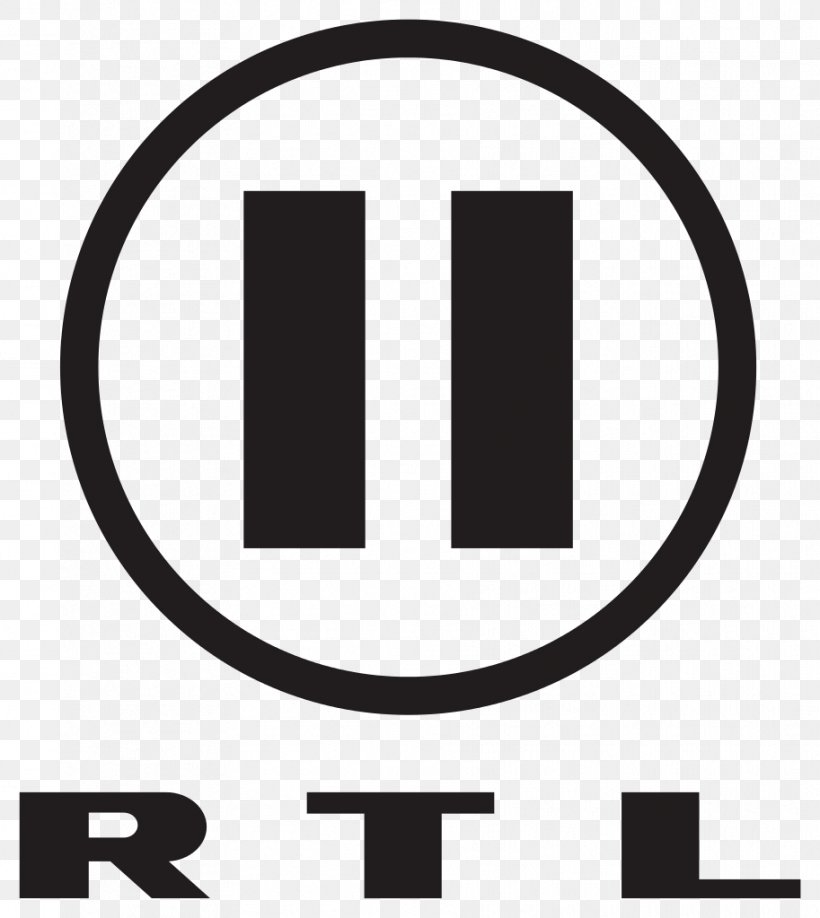 RTL II RTL Group RTL Television, PNG, 913x1023px, Rtl Ii, Area, Black And White, Brand, Logo Download Free