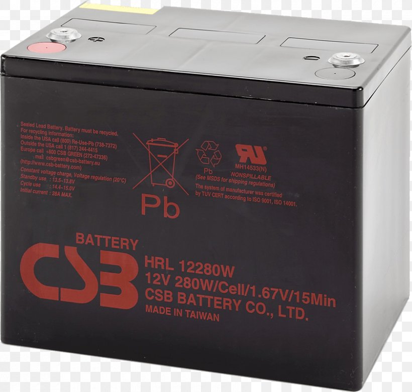 Electric Battery CSB GP12120 (12V / 12.0Ah) Batteries Powerware Automotive Battery, PNG, 840x800px, Electric Battery, Automotive Battery, Batteries, Battery, Bicycle Download Free