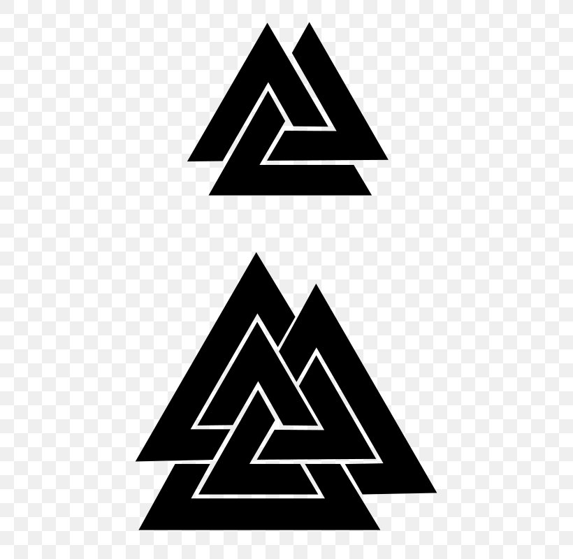 Odin Valknut Heathenry Viking Age Symbol, PNG, 566x800px, Odin, Aasainusko, Area, Black, Black And White Download Free
